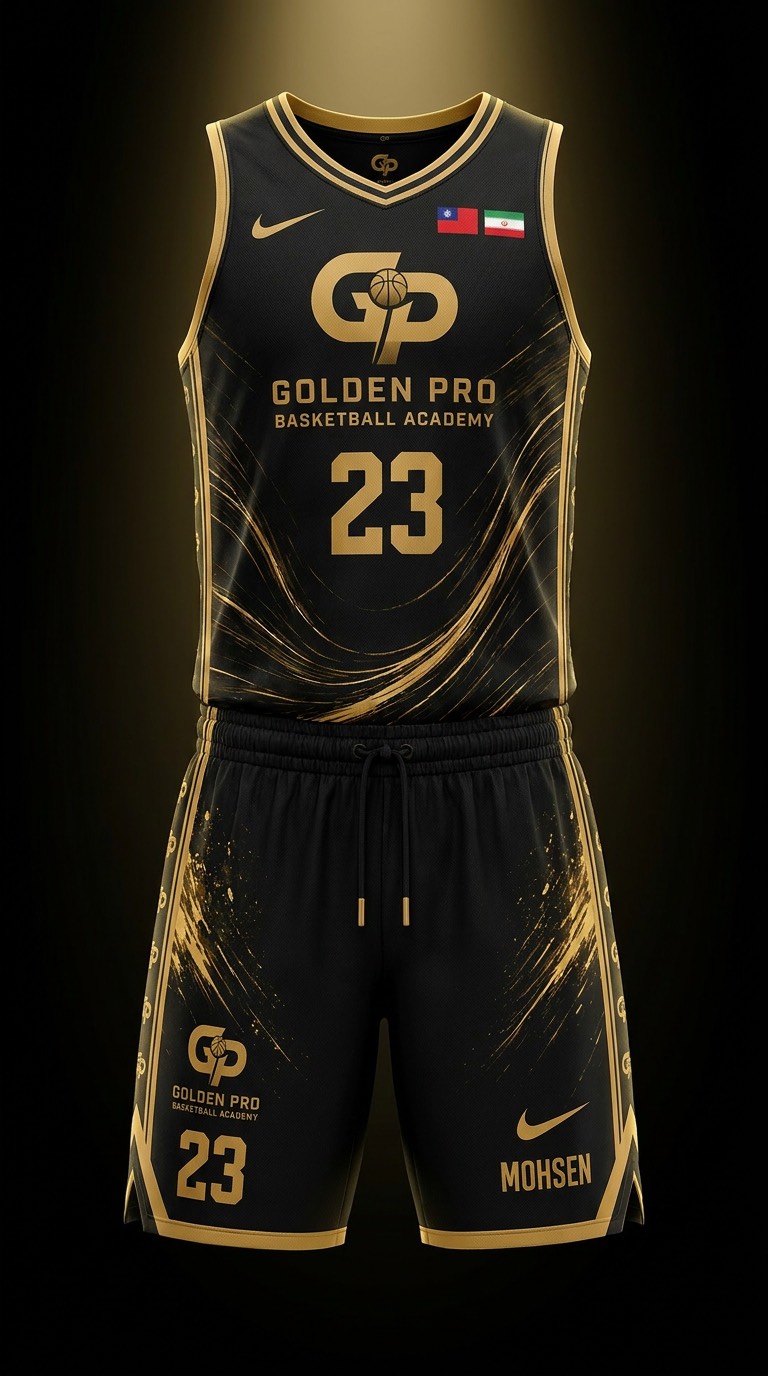 لباس رسمی Golden Pro — نمای جلو